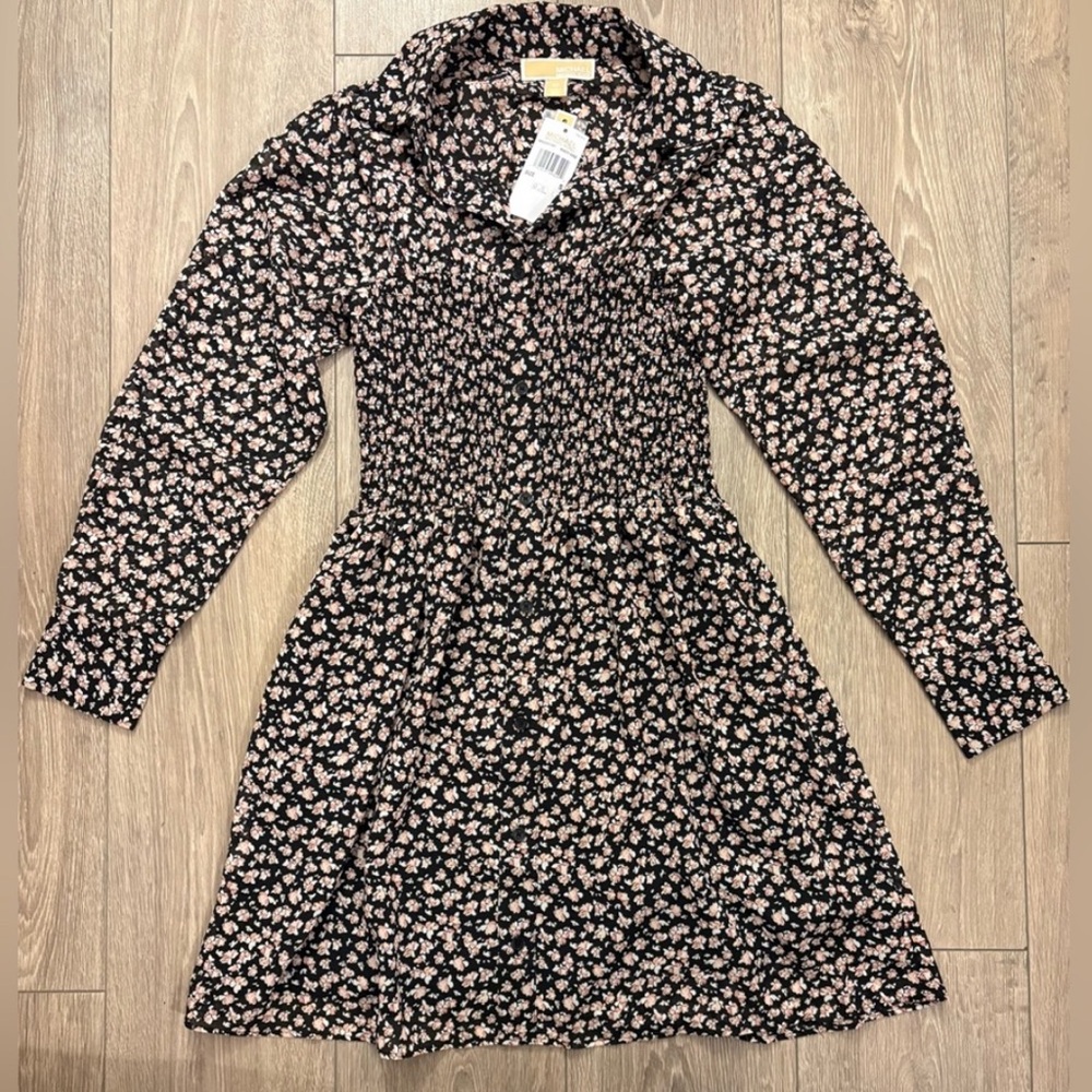Michael Kors Floral Print Georgette Dress | NWT | Size S